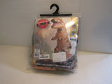 Rubies Inflatable T-Rex Costume 6-ft Adult One Size Tan/Black -- New