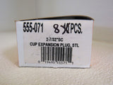 Dorman 2-7/32-in Cup Expansion Plugs Lot of 8 555-071 Steel -- New