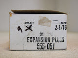 Dorman 2-3/16-in Cup Type Expansion Plugs Lot of 9 555-051 -- New