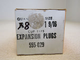 Dorman 1-9/16-in Cup Type Expansion Plugs Lot of 8 555-029 -- New