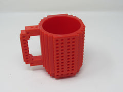 Standard Build On Brick Mug For Lego Red -- Used
