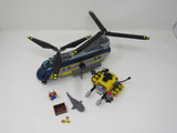 Lego City Deep Sea Helicopter 60093 -- Used
