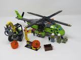 Lego City Volcano Supply Helicopter 60123 -- Used
