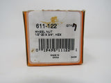 Dorman 1/2-20-in x 3/4-in Wheel Hex Nut Lot of 7 611-122 -- New