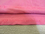 Lululemon Athletics Tank Top Pink Racerback Reversible Luon Female Size 6 -- Used