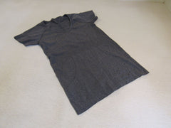 Lululemon Athletics T-Shirt Dark Gray Scoop Neck Luon Female Size 6 -- Used