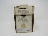 Champ Standard 1/2-in Drain Plug Triple OS 194906 -- New