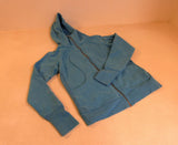 Lululemon Athletic Zip Up Hoodie Turquoise Blue Luon Female Size 8 -- Used