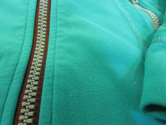 Lululemon Athletic Zip Up Sweatshirt Teal/Black Luon Female Size 8 -- Used