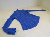 Lululemon Athletic Zip Up Sweatshirt Periwinkle Blue Luon Female Size 8 -- Used