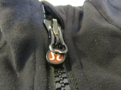 Lululemon Athletic Zip Up Sweatshirt Black Luon Female Size 8 -- Used