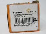 Dorman 1/2-in 20 x 2 3/16-in Serrated Wheel Bolt Stud 610-290 -- New