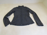 Lululemon Athletic Zip Up Sweatshirt Dark Gray Female Size 8 -- Used