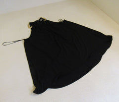 Michael Kors Black Gold Accent Zip Back Female Size M -- Used