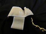 Michael Kors Black Gold Accent Zip Back Female Size M -- Used