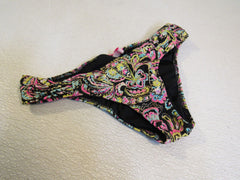 Victoria Secret Swim Bikini Bottoms Nylon Elastane Female Size S Multi-Color -- Used