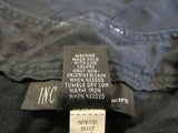 INC Shorts Black Pockets Linen Female Size 4 -- Used