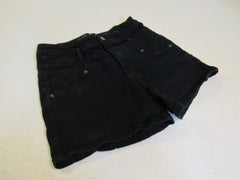 Massimo Denim High-Rise Short Black Cotton Spandex Female Size 8 -- Used