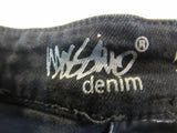 Massimo Denim High-Rise Short Black Cotton Spandex Female Size 8 -- Used
