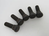 Standard Lot of 5 Wheel Studs Serrated -- New