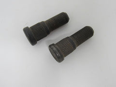 Standard Lot of 2 Wheel Studs Serrated -- New