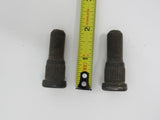 Standard Lot of 2 Wheel Studs Serrated -- New