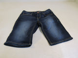 American Rag Bermuda Jean Shorts Blue Cotton Polyester Female Size 7 -- Used