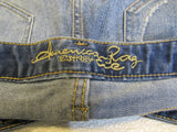 American Rag Denim Bermuda Shorts Blue Cotton Polyester Female Size 5 -- Used