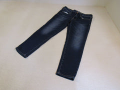 American Eagle Leggings Crop Blue Super Stretch Cotton Polyester Female Size 6 -- Used