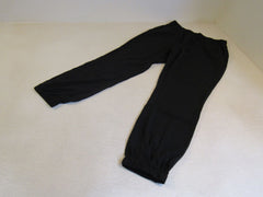 David Bitton Buffalo Pant Black Elastic Ankle Polyester Female Size M -- Used