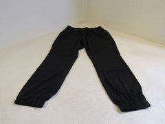 David Bitton Buffalo Pant Black Elastic Ankle Polyester Female Size M -- Used