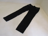 INC Pant Black Front Zip Pockets Rayon Nylon Spandex Female Size 4 -- Used