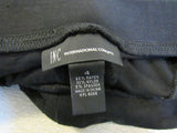 INC Pant Black Back Pockets Rayon Nylon Spandex Female Size 4 -- Used