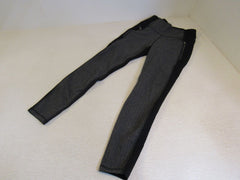 Old Navy Active Pant Black /Gray Front Zip Pockets Rayon Nylon Female Size S -- Used