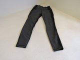 Old Navy Active Pant Black /Gray Front Zip Pockets Rayon Nylon Female Size S -- Used