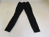 Old Navy Active Pant Black /Gray Front Zip Pockets Rayon Nylon Female Size S -- Used