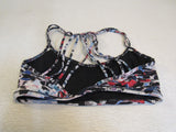 Lululemon Athletic Sports Bra Multicolored Racerback Luon Female Size 8 -- Used