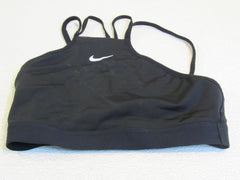 Nike Dri-Fit Sports Bra Black Racerback Female Size S -- Used