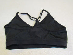 Nike Dri-Fit Sports Bra Black Racerback Adjustable Straps Female Size M -- Used