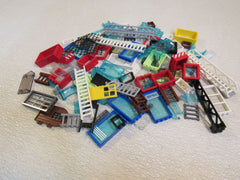 Lego 11-oz Assortment Ladders Doors Windows Frames 792-102822 -- Used