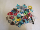 Lego 11-oz Assortment Ladders Doors Windows Frames 792-102822 -- Used