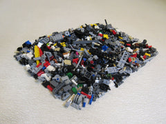 Lego 1-lb 2-oz Moving Parts Assortment Hinges Joints Jumpers Technic Bricks Cross Blocks and Connectors Pins and Axle Pins 796-102822 -- Used