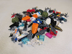 Lego 1-lb 6-oz Vehicle Parts Assortment Hinges Joints Jumpers Cross Blocks and Connectors Gears 798-102822 -- Used