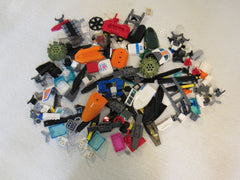 Lego 1-lb 6-oz Vehicle Parts Assortment Hinges Joints Jumpers Cross Blocks and Connectors Gears 798-102822 -- Used