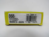 Moog U-Joint Greasable Design High Strength Steel Crosses 355 -- New