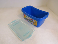 Lego Storage Container Blue Container Only 456551 -- Used