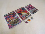 Pokemon Pins and Game Cards 3 Cards 3 Pins 858-102822 -- Used
