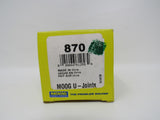 Moog U-Joint Greasable Design High Strength Steel Crosses 870 -- New