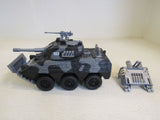Toys R Us Sentinel 1 Tank Gray/Black Top Opens 5F5EC17 09317 -- Used