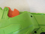 Nerf Zombie Strike Crosscut Dart Gun Green/Orange C-0229 -- Used